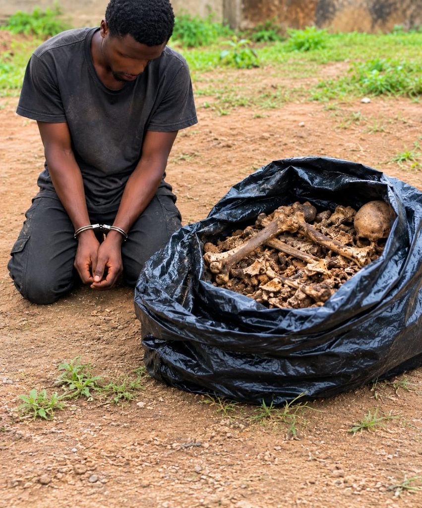 Cameroun : Deux frères soupçonnés d’avoir déterré leur cousin pour vendre ses ossements à des trafiquants de drogue