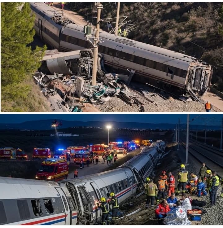 Espagne : au moins 30 morts dans une violente collision entre deux trains à grande vitesse