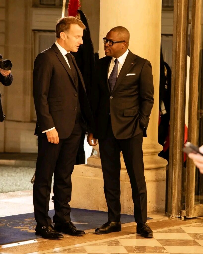 France–Bénin : Romuald Wadagni accueilli à l’Élysée par Emmanuel Macron lors du dîner de l’AFIC.